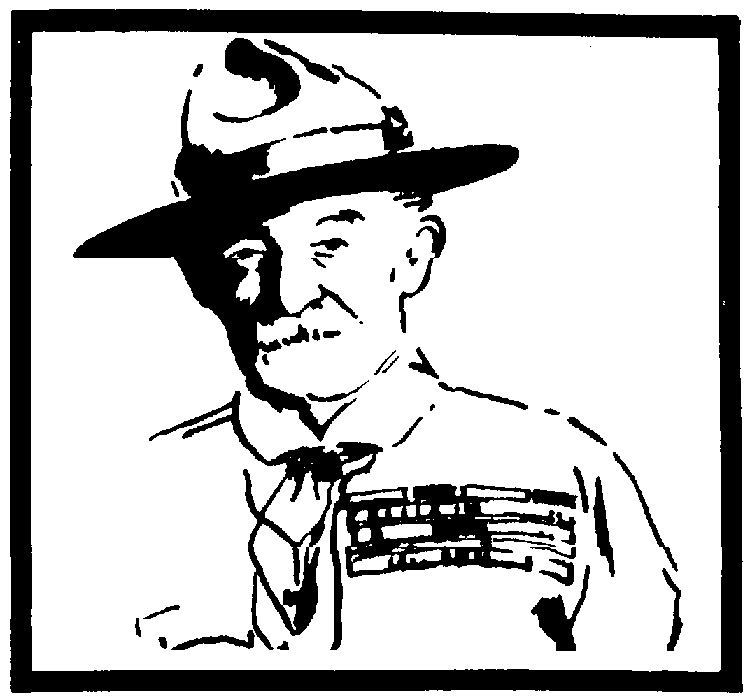 Kumpulan Gambar Baden Powell Hitam Putih Pramuka