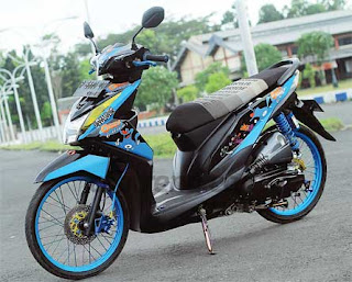 50 Gambar Modifikasi Honda Beat Terkeren & Terbaru 2017