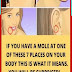 If You Have A Mole At One Of These 7 Places On Your Body This Is What It Means. You Will Be Surprised!