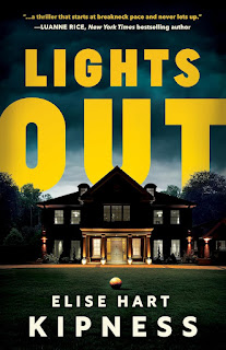 Lights Out by Elise Hart Kipness, a whodunnit novel