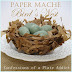 Easy and Inexpensive...Paper Mache Bird's Nests