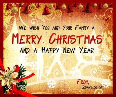 Merry Christmas Greeting Card