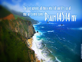 Psalm 145 14 Bible Verse Desktop Wallpapers