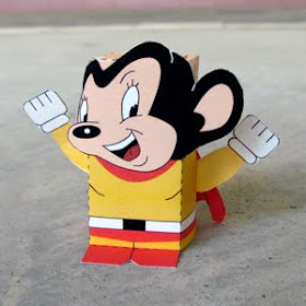 mighty-mouse-papercraft-toy