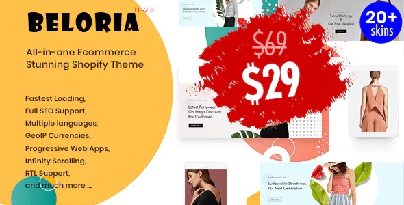 Fastest Multi Languages Shopify Fashion Theme