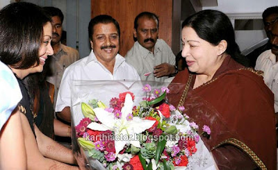 Jayalalitha with Karthi & Ranjini stills