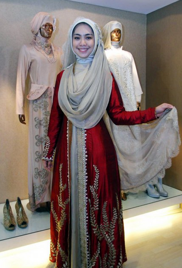 10 Model Kebaya  Muslim Syar  i Modern gebeet com