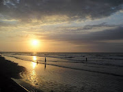 Kuta beach, sunset beach bali (kuta sunset )