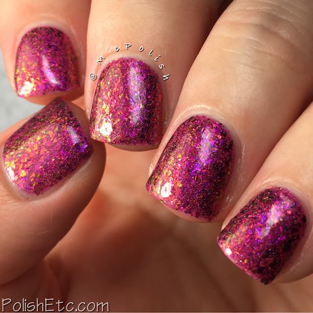 Top Shelf Lacquer - Holiday Flake Out Collection - McPolish - Cranberry Moscow Mule