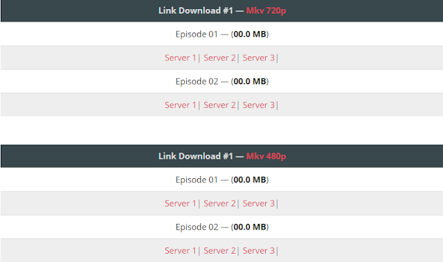 How to create a link download box like Meownime