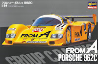 Hasegawa 1/24 FromA PORSCHE 962C(20294) English Color Guide & Paint Conversion Chart