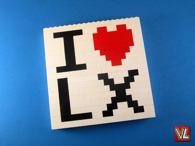 MOC LEGO I Love LX