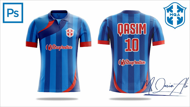 Download Photoshop cc 2020 Tutorial_How to Create Football Shirt ...