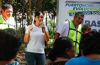 Laura Fernández pone en marcha construcción del parque ecológico Punta Corcho