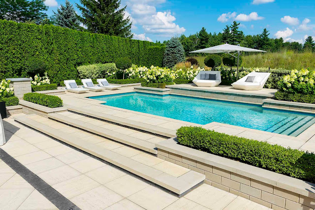 backyard pool landscaping