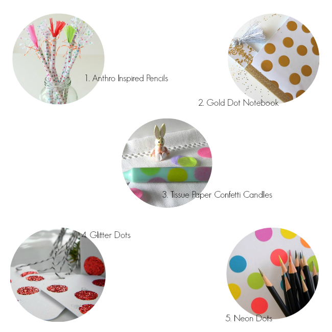 Polka Dots via homework | carolynshomework.com