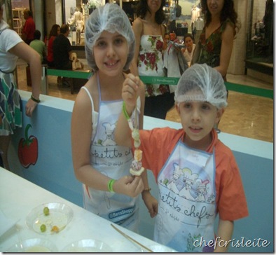 Espetinho Molecagem Doce Pronto
