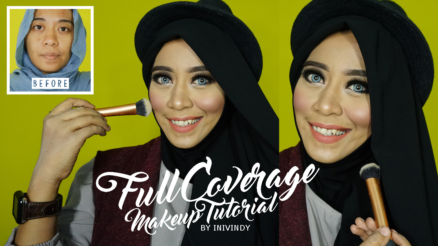 Ini Vindy Yang Ajaib Tutorial Makeup Pesta Dengan Mixing Foundation