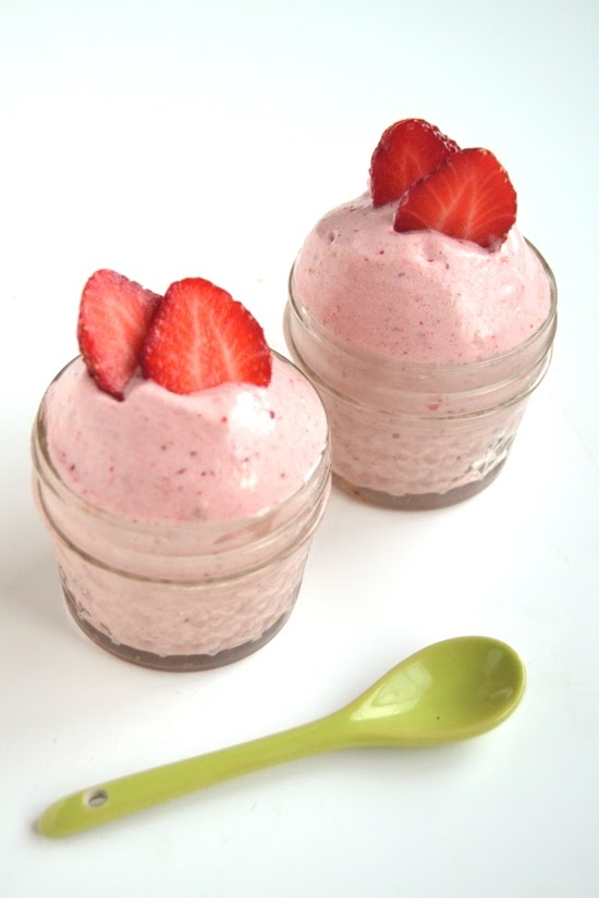 Easy Strawberry Banana Ice Cream