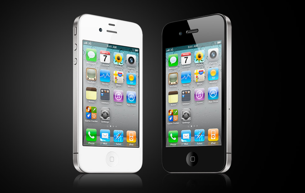 Apple iphone 4 White