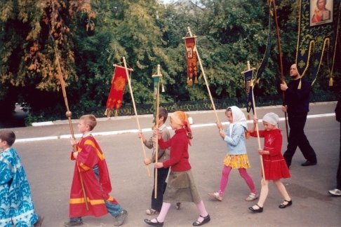 Крестный ход. 2009 год.