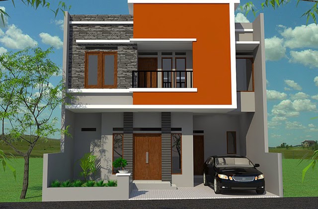 Model Rumah Minimalis Bertingkat 2 Modern Desain Rumah 