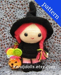 Witch crochet pattern