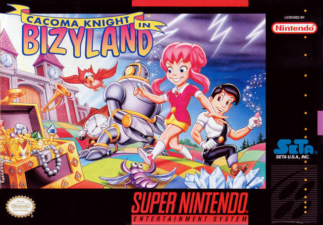 Roms de Super Nintendo Cacoma Knight in Bizyland (USA) INGLES descarga directa