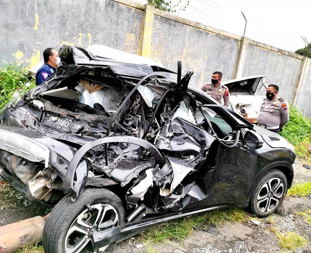 Sisa Setengah Body, Atap Terpotong, Sopir Pedangdut Chacha Sherly Jadi Tersangka.