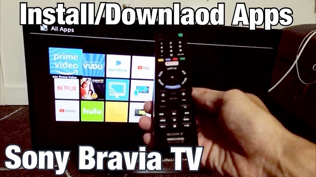 Cara Download Aplikasi di Smart TV Sony