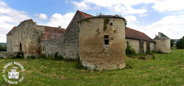 EGUILLY (21) - Château-fort (XIIe-XVe siècles)