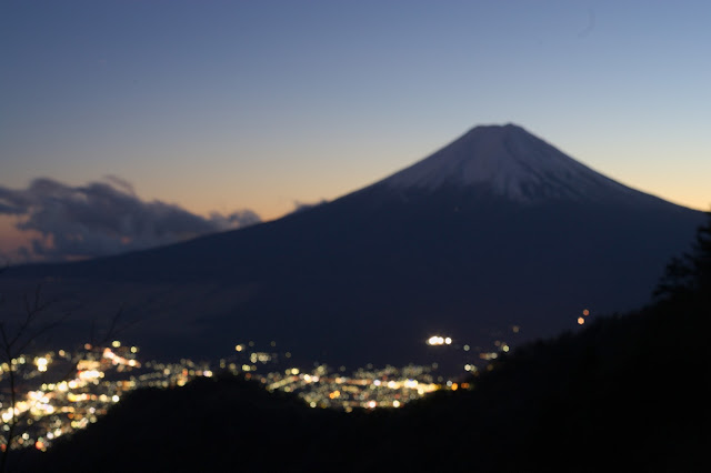 ピンボケ富士山