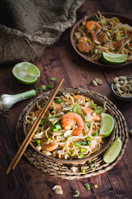 Pad thai aux crevettes