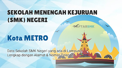 Daftar SMK Negeri di Kota Metro Lampung