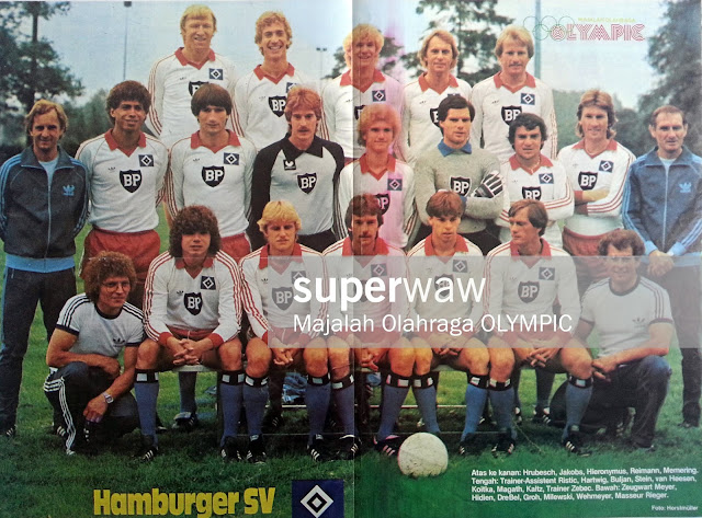 FULL TEAM HAMBURGER SV 1981