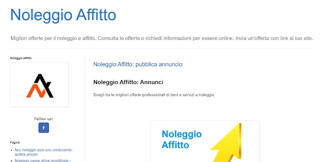 Noleggio Affitto