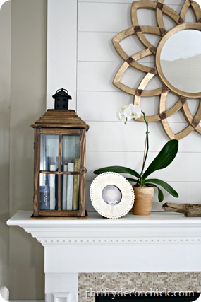 how to decorate a mantel