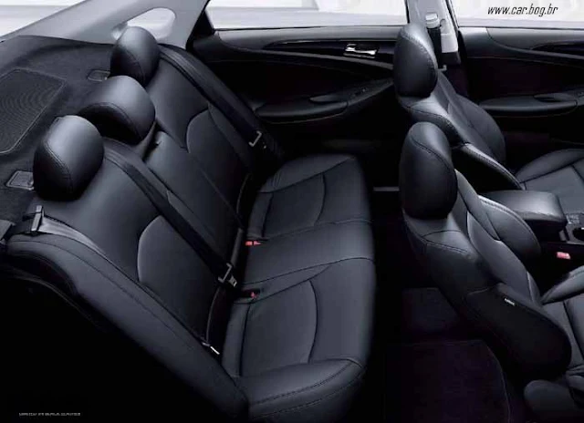 Novo Hyundai Sonata 2011 - espaço interno