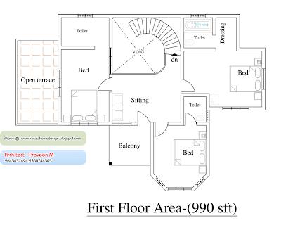 Home plan and elevation -2637 Sq. Ft