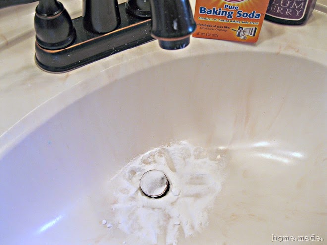 Vinegar for Smelly Drains
