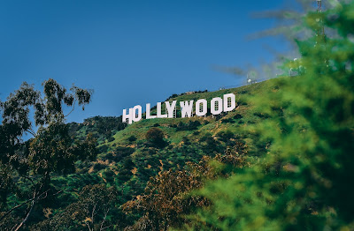 Hollywood Sign On A Hill