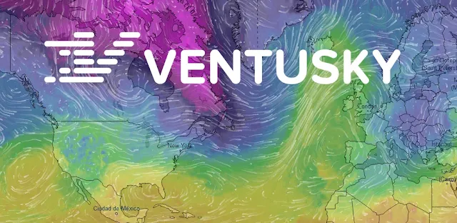 تنزيل Ventusky تطبيق خرائط الطقس المباشر لنظام الاندرويد