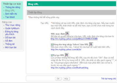 Cách tạo Blog Yahoo 360 Plus