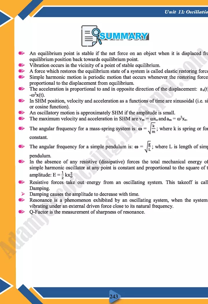 oscillations-physics-class-11th-text-book