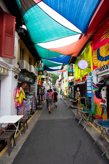 Haji lane-Quartiere arabo-Singapore