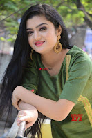 Akshitha cute beauty in Green Salwar at Satya Gang Movie Audio Success meet ~  Exclusive Galleries 011.jpg