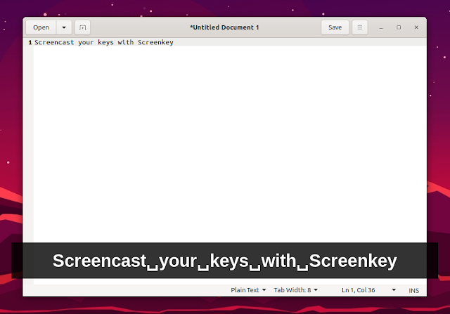 Screenkey