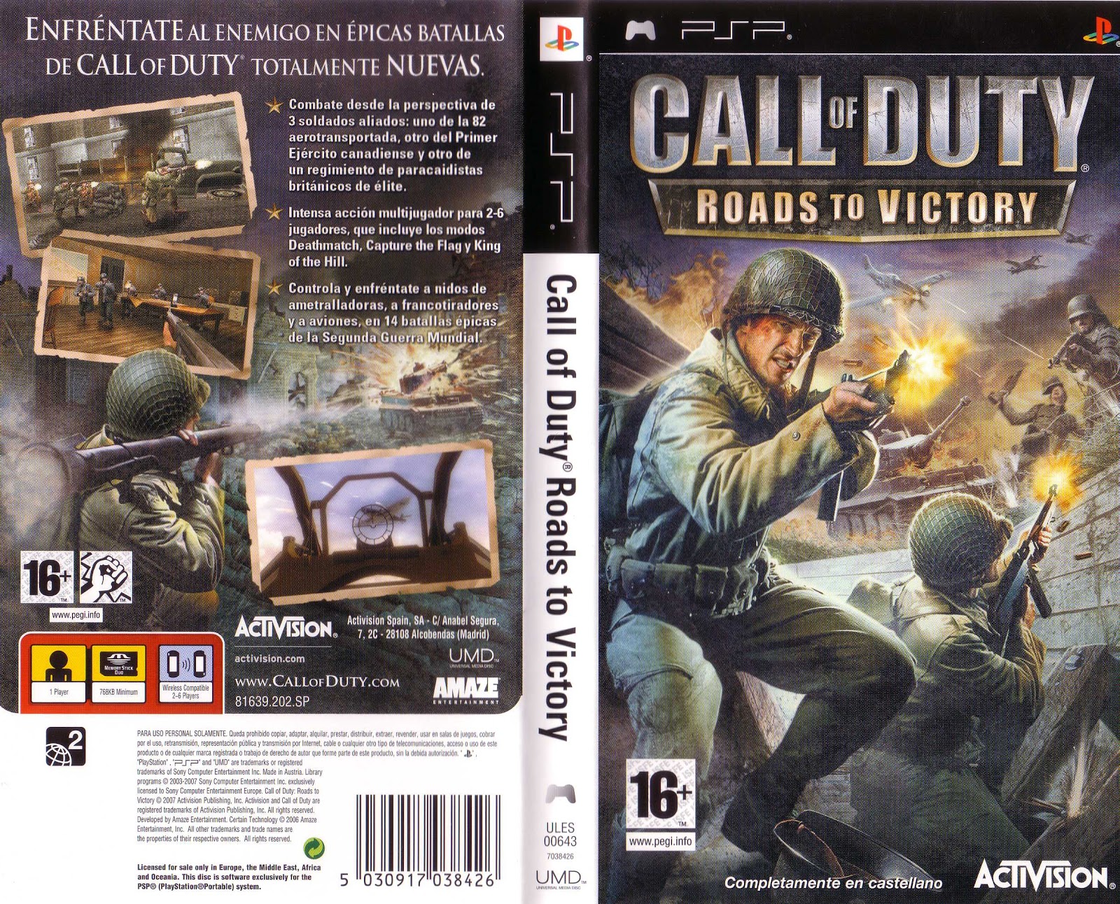Call Of Duty: Roads to Victory PSP Android gapmod.com AppMod Download Call of Duty Roads to Victory.cso For PSP ~ Games For PSP ...