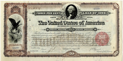 American loan of 1898 for financing the Spanish American war