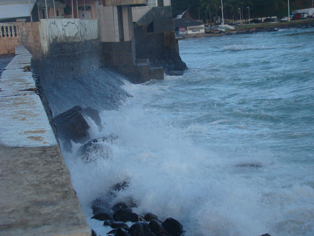 Pescando no calçadão